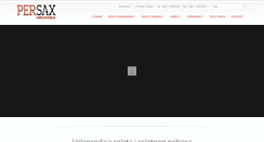 Desktop Screenshot of persax.hr